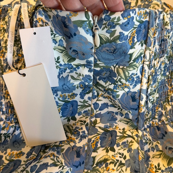 Lavish Alice Floral Print Ballom Sleeves Mini Dress Size 4 NWT - Picture 12 of 15